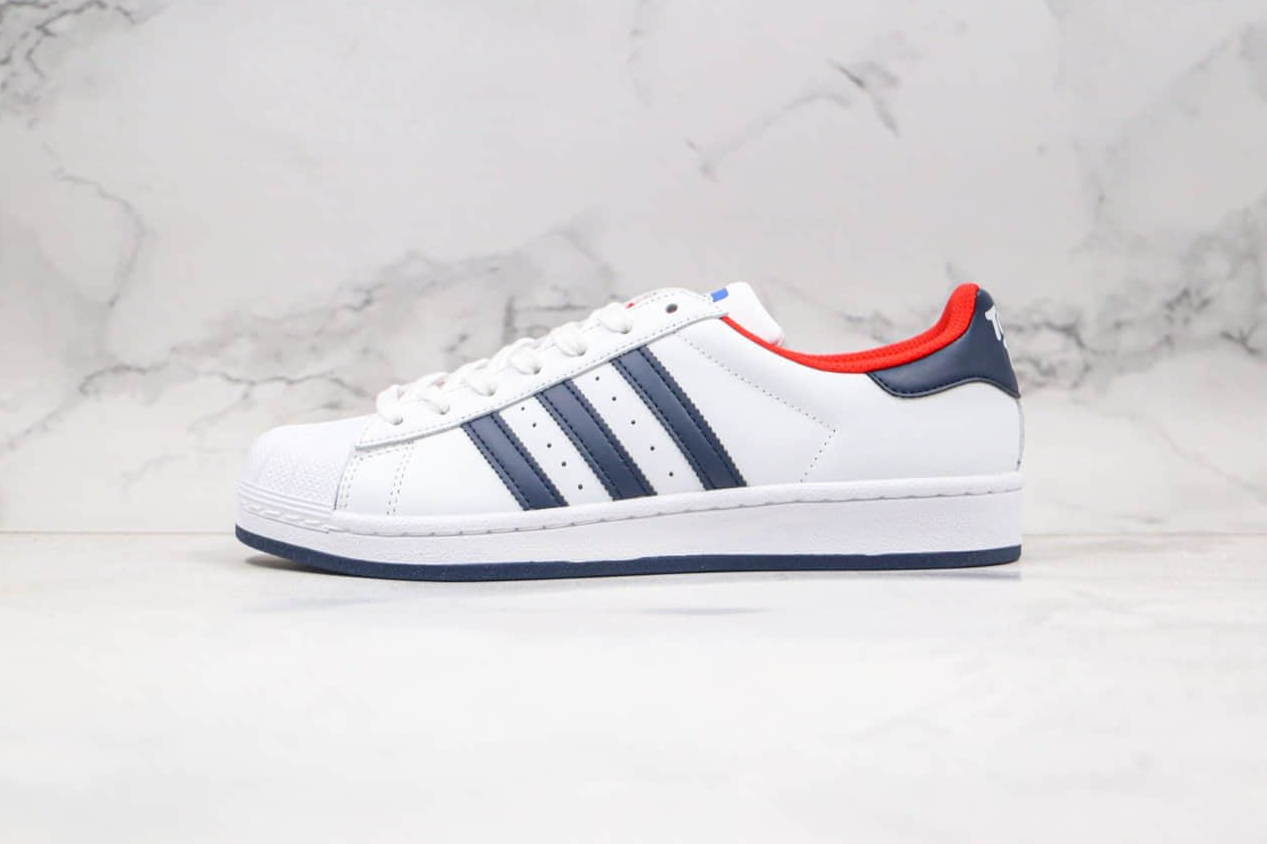 Adidas Superstar Navy Red FV8270 - Classic Style with a Striking Color Combo