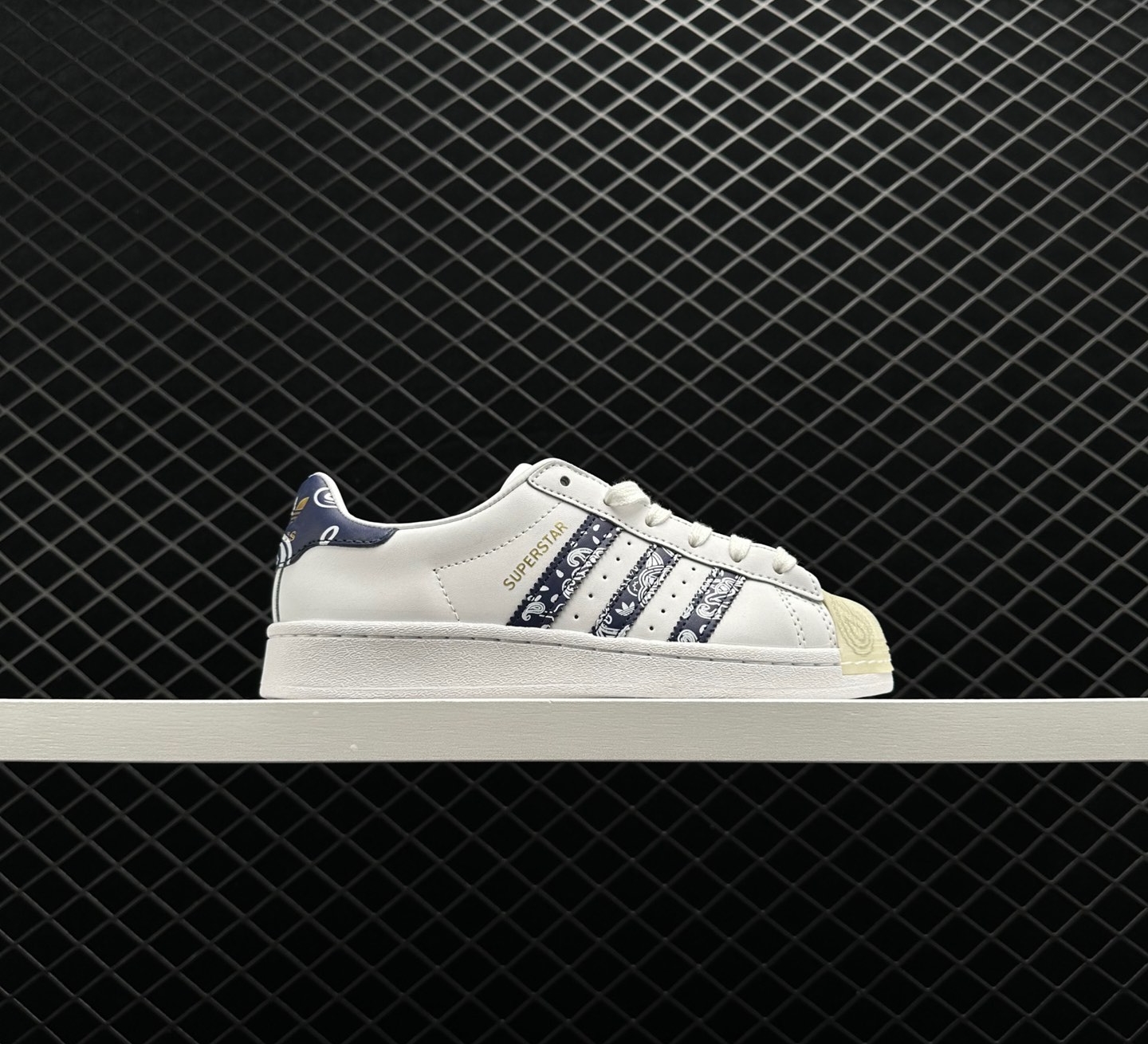 Adidas Originals Superstar Bandana White GX3655 | Stylish and Classic Sneakers