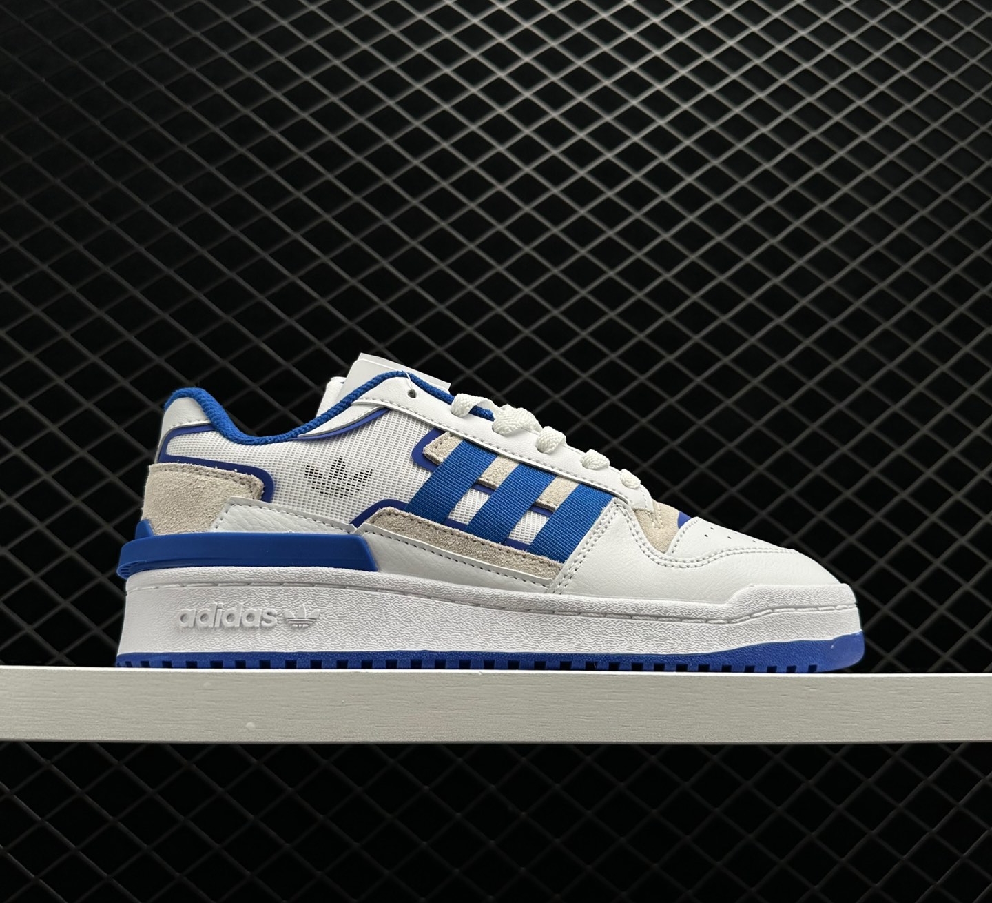 Adidas Originals Forum Exhibit Low 2 - Blue/White Classic Sneakers