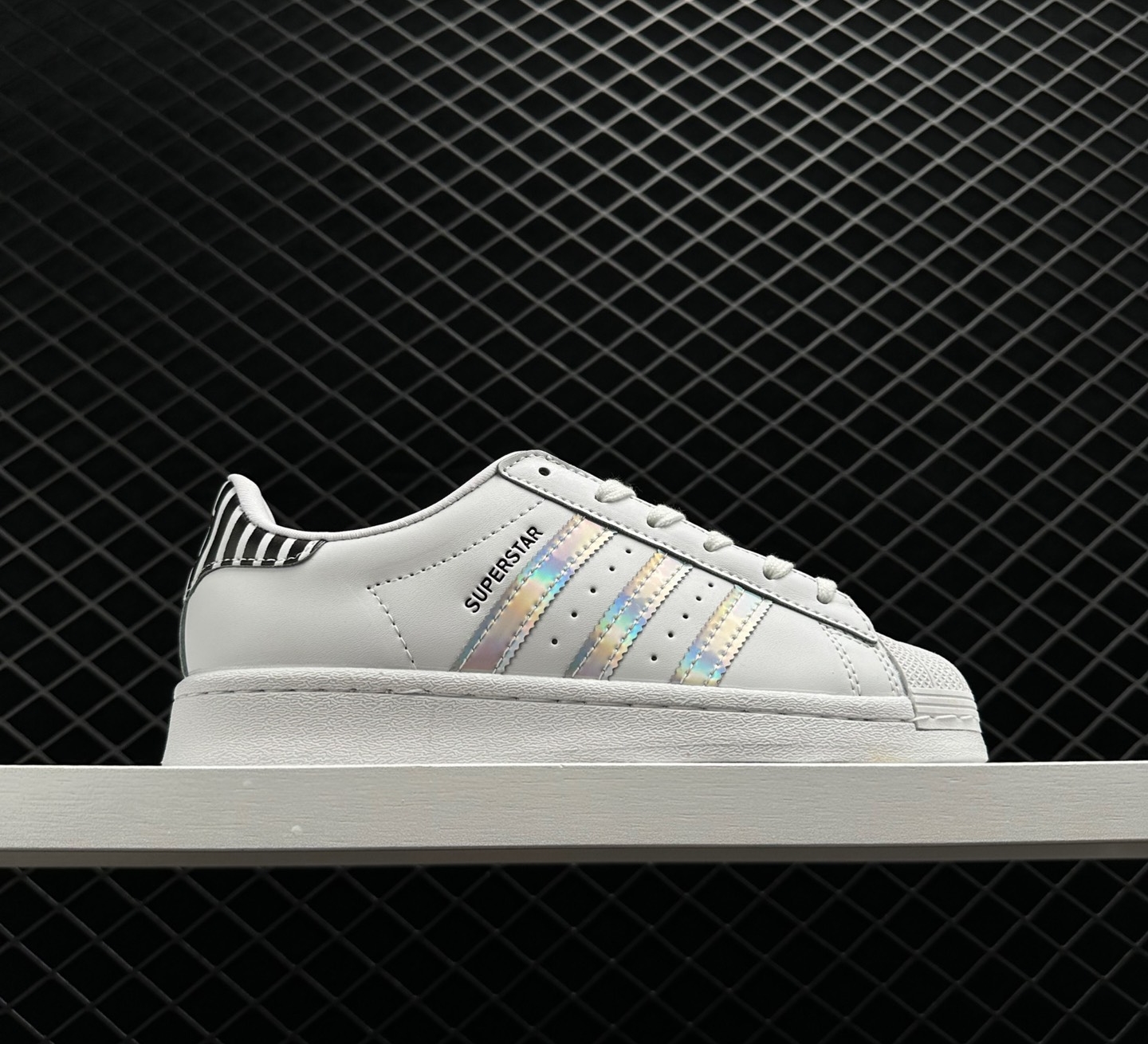 Adidas Originals Superstar Bold White Silver Black FY5131 - Stylish and Classic Design