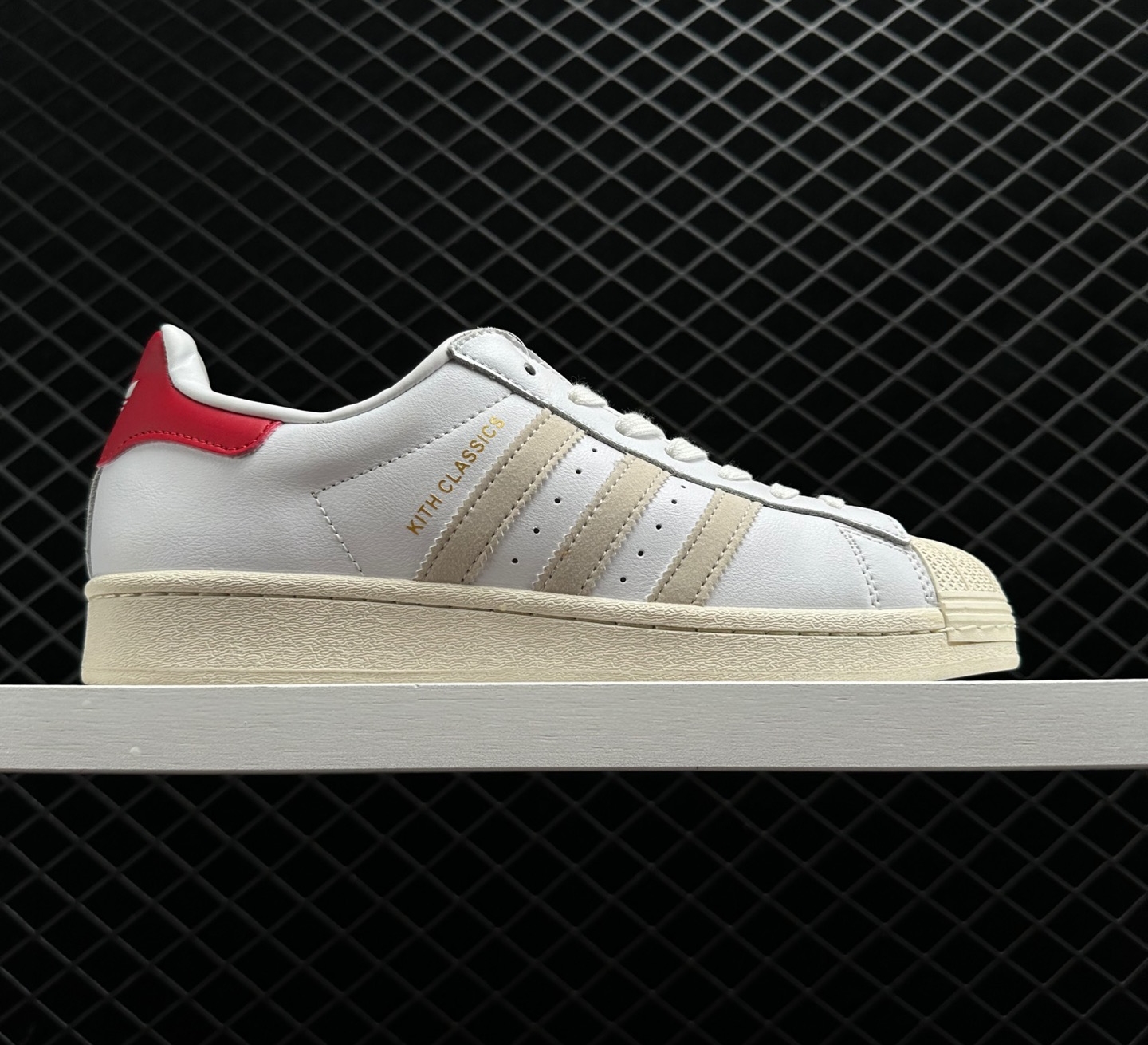 Adidas Kith x Superstar 'Classics Program - White Red' GY2543 - Limited Edition Collaboration