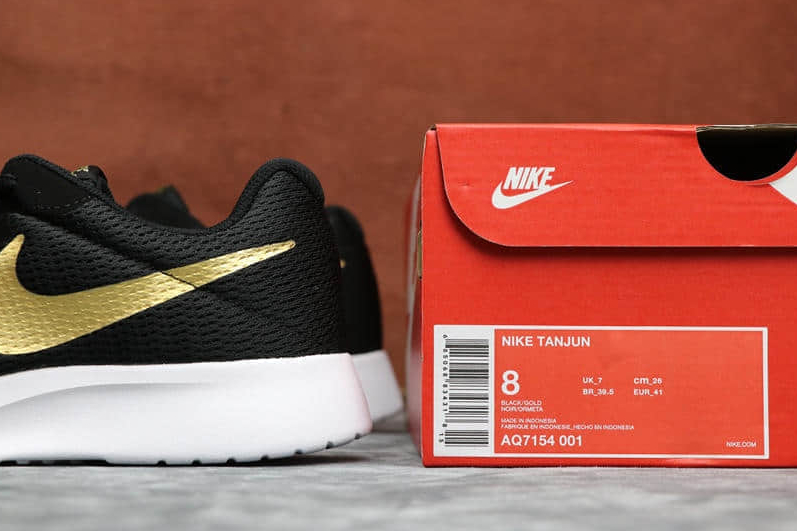 Nike Tanjun 'Metallic Gold' AQ7154-001: Sleek and Stylish Footwear for a Standout Look