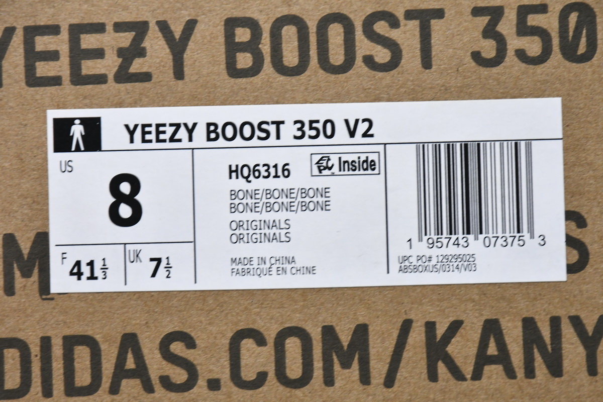 Adidas Yeezy Boost 350 V2 'Bone' HQ6316 | Limited Edition and Stylish Footwear