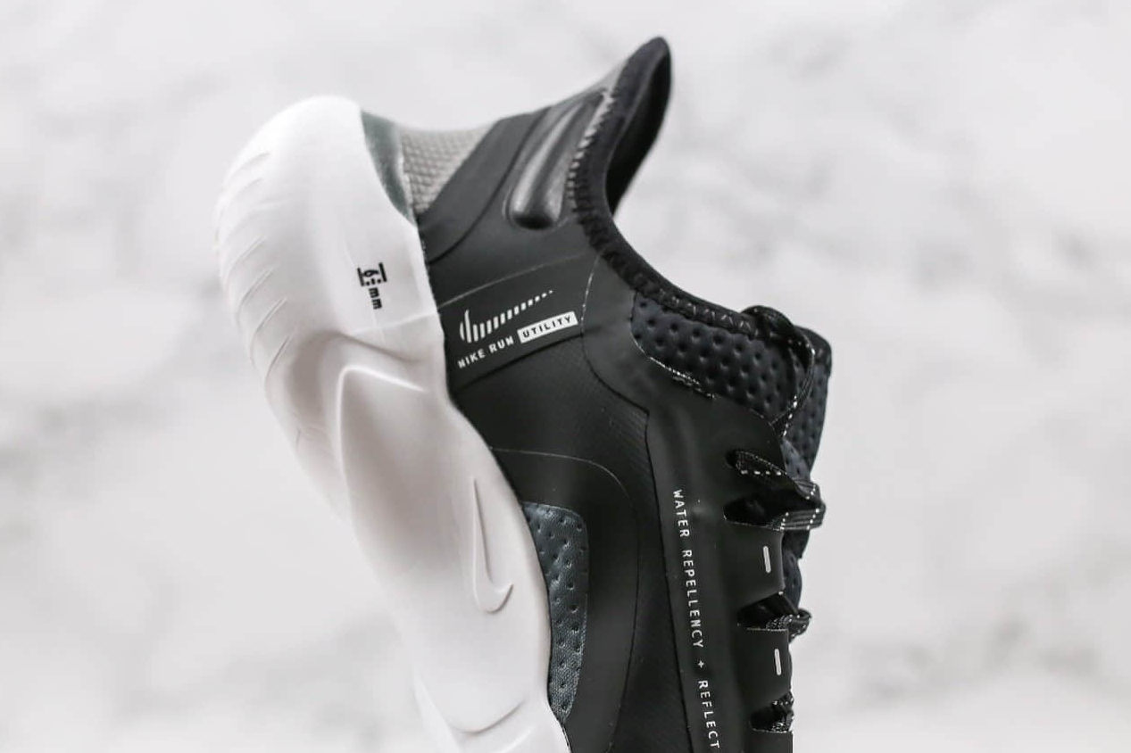 Nike Free RN 5.0 Shield 'Black Cool Grey' BV1223-002 | Lightweight Running Shoes for Men | Waterproof & Reflective