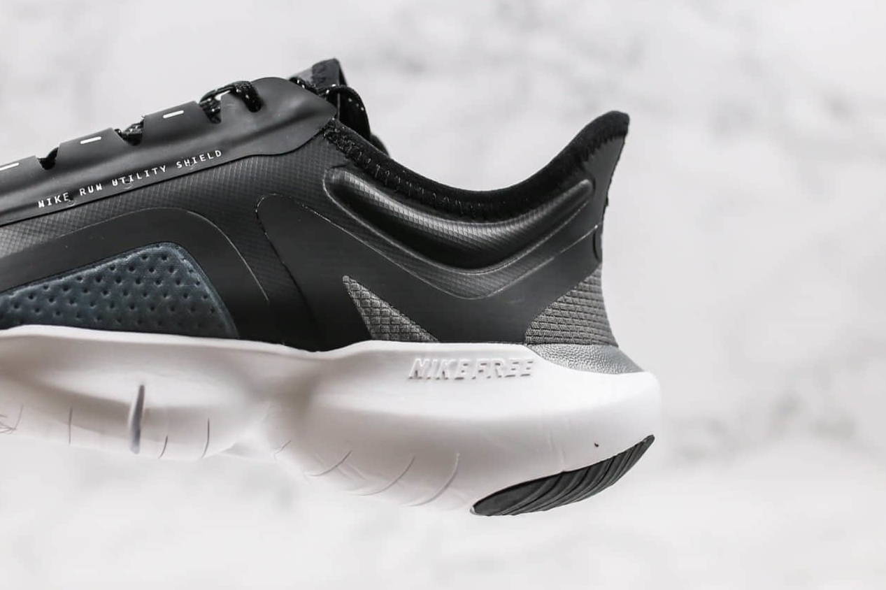 Nike Free RN 5.0 Shield 'Black Cool Grey' BV1223-002 | Lightweight Running Shoes for Men | Waterproof & Reflective