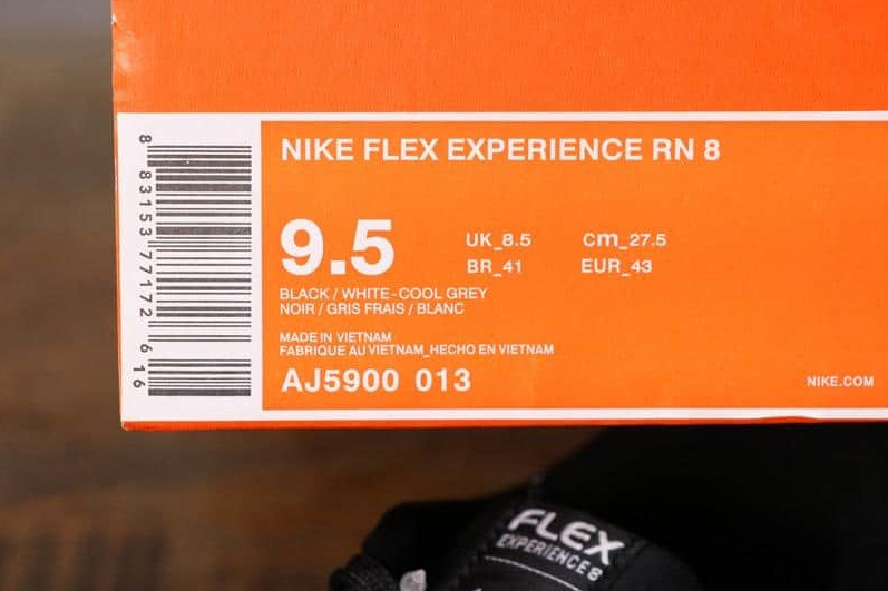 Nike Flex Experience RN 8 Cool Grey AJ5900-013 - Shop Now for Stylish and Comfortable Running Shoes